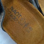 Naot Yarrow Sandals Metallic Leather Comfort Adjustable Strap Size 40 Silver Photo 6