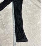 I am gia I.AM.GIA Yves Pants Women's XS Black Lace Pockets Sheer Ankle Length Stretch Photo 9