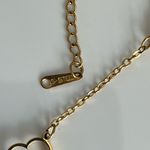 Anthropologie 18K clover necklace Photo 2