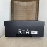 NIB RTA WOMEN SHORT COUNTRY WESTERN BLACK PATENT LEATHER BOOTS SZ 36 6 Photo 1