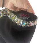 Blondie Nites Women's Size 1 Bedazzled Jewel Pink Tule Black Halter Top 2 Piece Photo 7