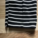 Loft black and cream Rivera crop pant in Marissa fit Photo 4