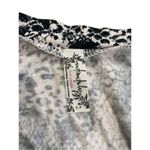 Free People Gotcha Bodysuit Women Black Snakeskin VNeck Top sz small Photo 5