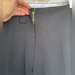 Vtg YVES SAINT LAURENT Rive Gauche Trousers Pant Black F40 US8 Belt Hook eye Size 8 Photo 5