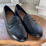 Clarks  Unstructured Un Blush Go Black Leather Penny Loafers Shoes Size 8 Photo 0