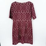 R&K Red Short Sleeve Neck Lined Career Shift Lace Dress Plus Size 14 Photo 1