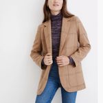 Madewell Larsen Blazer in Windowpane size Small Photo 7