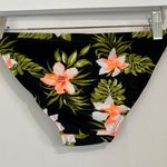 Xhilaration Women’s Hipster Floral Print Swim Suit Bikini Bottom Black XS NWT Photo 6
