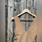 Free People  Keep It Sleek Bodysuit in Tan Photo 7