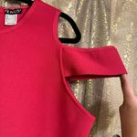 Venus Body Shaping Hot Pink One Shoulder Mesh Cutout Bodysuit 16 NWT Photo 4