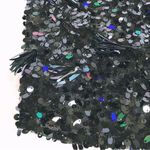 Free People Fun At Parties Black Sequin Strappy Crop Top Open Back Large New Photo 5