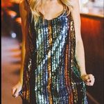 Show Me Your Mumu Sequin Striped Dress Vivian Slip Dress Cocktail revolve spring Photo 0