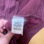CAbi  Mid-Rise Bordeaux Maroon Skinny Jeans Curvy Fit, Size 6 Photo 7