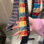 Source Unknown Set of 3 cute vintage rainbow silk bow hair neck ties 2” x 40” multipurpose Photo 7