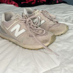 New Balance Pink  574 Sneakers Photo 0