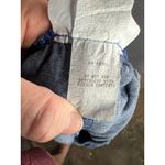 Christopher & Banks midi skirt denim 1980s button front Photo 8