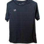 Under Armour women's fitted short sleeve black t-shirt with stretch size XL Photo 0