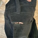 Frame Le High Skinny Velvet Black Pants Size 25 Photo 4