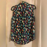 Talbots Women’s Decorative  Button Up Blouse Photo 1