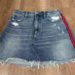 Abercrombie & Fitch Zoe Natural Rise Vintage A-line jean skirt Photo 6