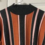 MINKPINK RTR Stripe Batwing Brown & Black Sweater(Size Medium) Photo 7