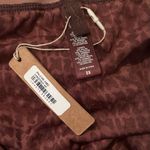 SKIMS  Burnout Velvet String Bikini In Chestnut Size 3x. Photo 2