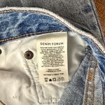 Denim Forum The Marlo High Rise Baggy Jeans in Light Wash 30L Size 29 Blue Photo 3