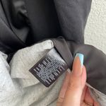 Anthropologie Maeve Black Grey Loretta Double-Buttoned Blazer Tuxedo Dress Photo 12