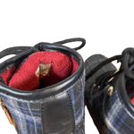 Tommy Hilfiger Black & Blue Duck TW Roan Zipper Rain Boots Women Sz 7 Photo 8