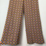 Urban Outfitters Colette Wide Leg Trouser Pants Sz Small 70s Floral Retro Photo 8