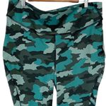 NEW Lululemon Base Pace‎ High Rise Crop 25" Heritage 365 Camo Tidewater Teal 18 Green Photo 7