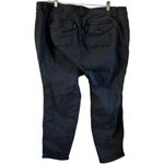 Torrid Twill Cropped Military Pants 22 Women’s Navy Blue GUC Photo 2