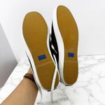 Keds  Champion Black Leather Sneakers 14K Gold Grommet Womens Size 7.5 Photo 5