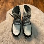 Sorel  Winter Boots Womens Size 10.5‎ Sea Salt Cozy Explorer Non Shell Lined Lace Photo 1