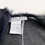 Alberto Makali  Black Gold Studded Embellished Lightweight Cardigan Blouse L NWT Photo 11