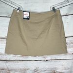 Charter Club NWT Size PXL Tan Waist Smoothing Cambridge Skort - Skirt w/ Shorts Photo 1