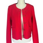 J.Crew Lady Jacket in Italian Boiled Wool. Size 8. Photo 1