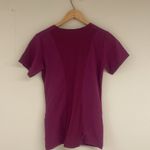 Aero Magenta V Neck Short Sleeve Scrub Top Size XXS Pink Photo 4