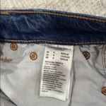 American Eagle Blue Distressed Baggy Flare Jeans Photo 4