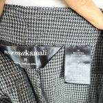 Norma Kamali  Cargo Cropped Pants Size 16 Houndstooth Black White Check Cotton Photo 3