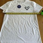 Sweaty Rocks White Short Sleeve Tee With Heart Symbol Size Small Photo 6