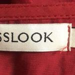 Miss Look  Short Sleeve Tunic V Neck Ruffle Loose Mini Swing Shift Dress size xl Photo 3