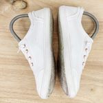 Bobs by Skechers B Cute Raw Edge Slip On Lace Up Sneakers White Size 6.5 Photo 4