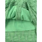 Princess Polly  - Calvert Collared Long Sleeve Mini Dress in Green Photo 4