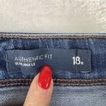 J.Jill Denim Plus 18 Jeans Authentic Fit Slim Ankle Leg Stretch Pockets Blue Photo 7