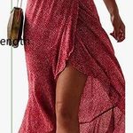 Wrap Dress Red Photo 3