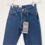 Levi's Levi’s 501 Original Cropped Jeans in Deep Dark Blue Size 24 NWT Photo 2