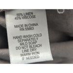 Sigrid Olsen Linen Blend Embroidered Maxi Tunic Dress XS Coastal Boho Photo 4