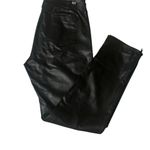 Kut From The Kloth Kut from the Faux Leather Black  Straight Leg Jeans Photo 6