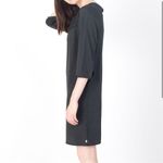 Scotch & Soda Maison  Black Lace Insert H line Shift Dress- Size 1 (Small) Photo 3